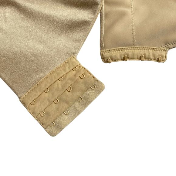 Cacique Invisible Backsmoother Bra Beige Lightly Lined No-Wire Size 46D #1123045 - Picture 13 of 13